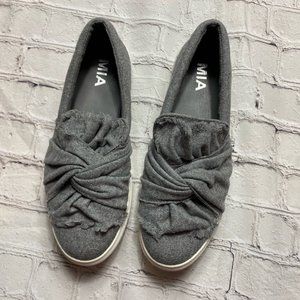 MIA - Grey Slip-ons